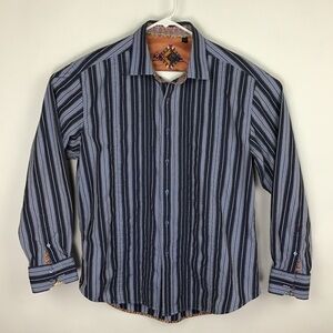 Robert Graham men’s long sleeve button up shirt 2XL
